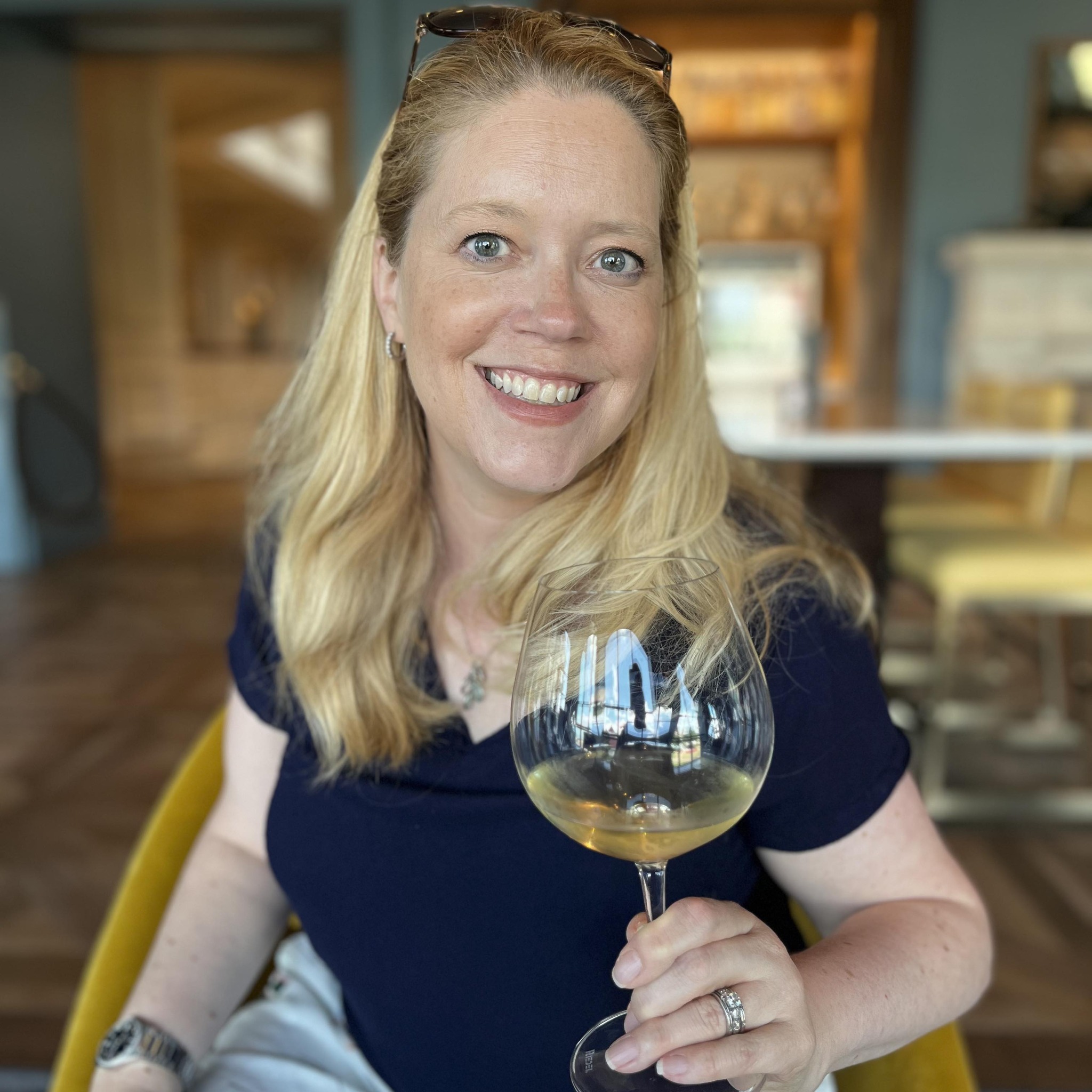 Jessika Hane wine glass